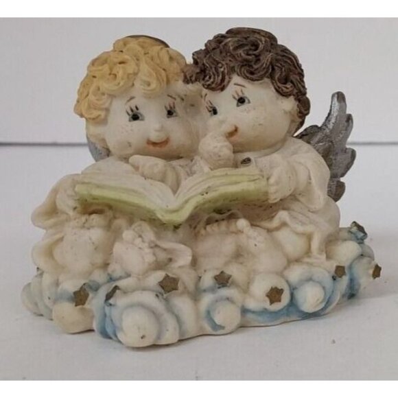 Cherubs - Set of 3 - Resin -  Heavenly Angels ® Vintage 1996 - Picture 4 of 12
